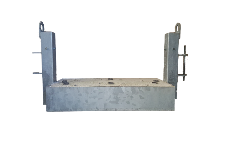 Mobile concrete baseplate 1020 x 500 x 200 | Geran Access Products B.V.