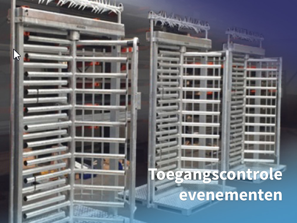 Toegangscontrole evenementen - Geran Access Products B.V.