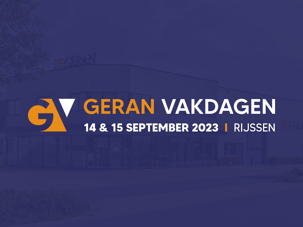 Geran Vakdagen - Save the date! | Geran Access Products B.V.