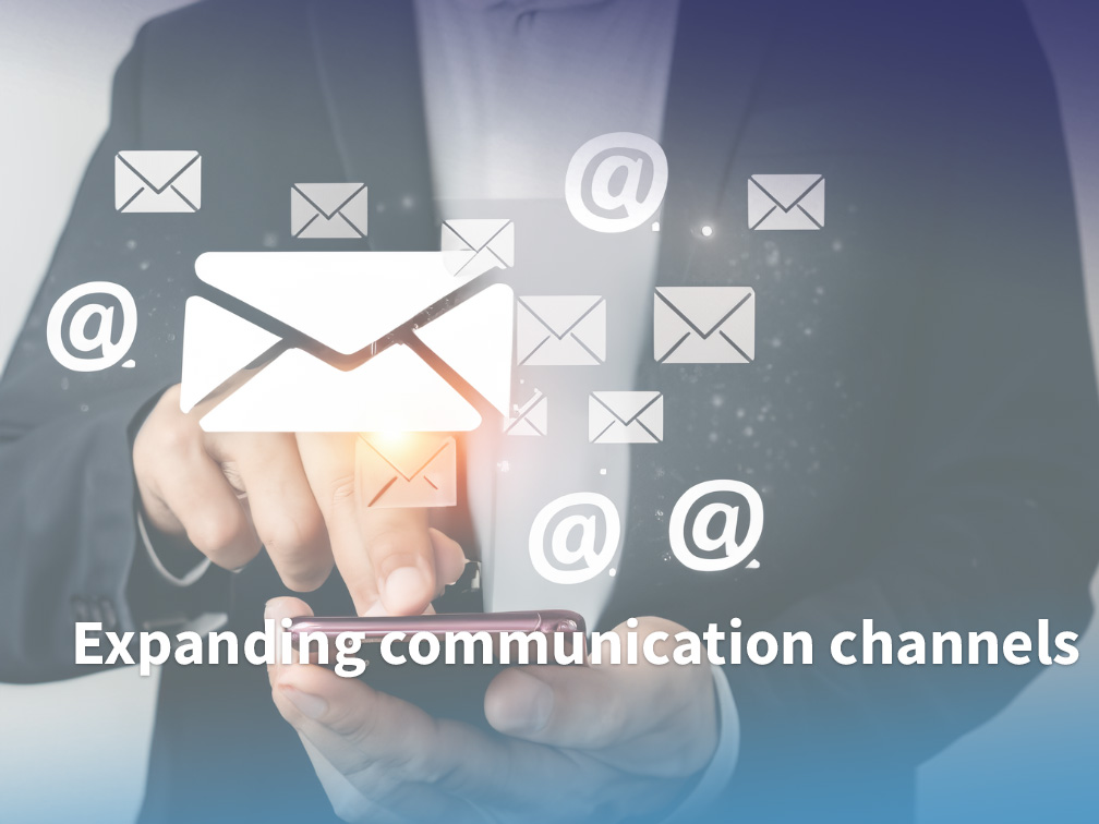 Expension communication channels