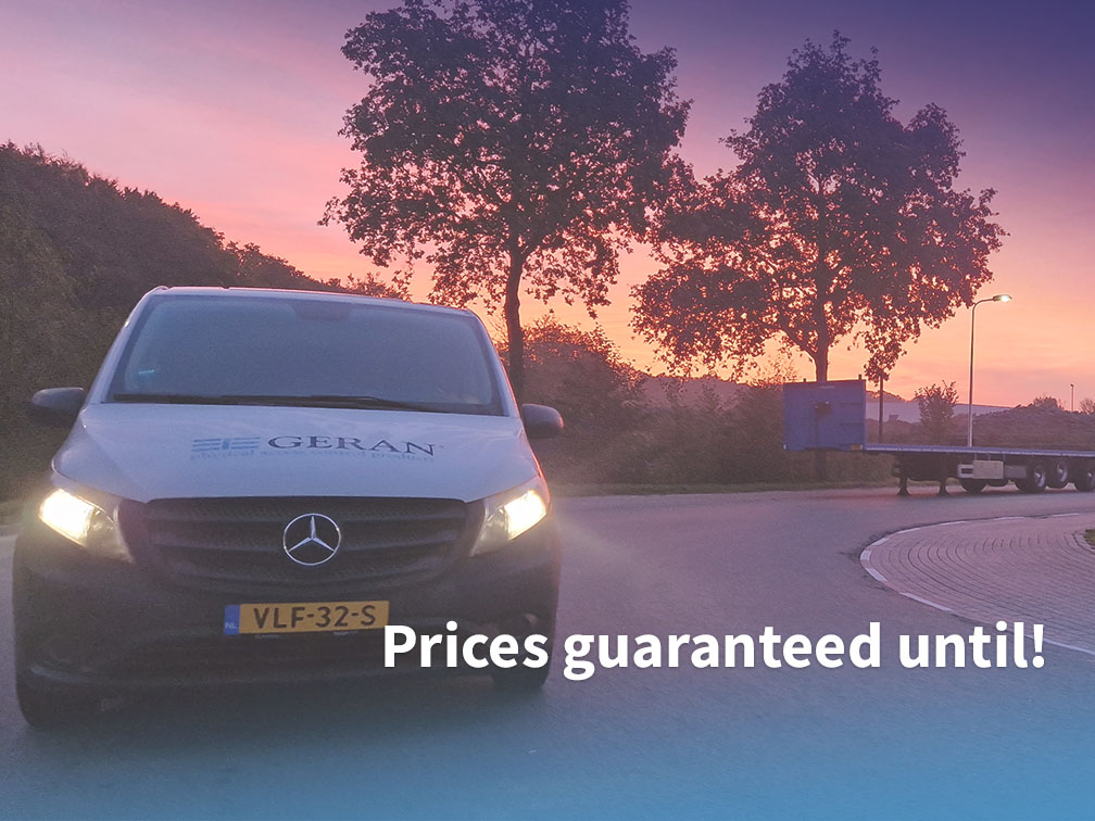 Prices guaranteed until 2023 | Geran Access Products B.V.