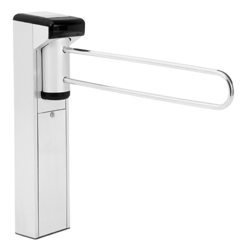 Cantrax Clip - RVS - 800 mm doorgang - gebogen arm