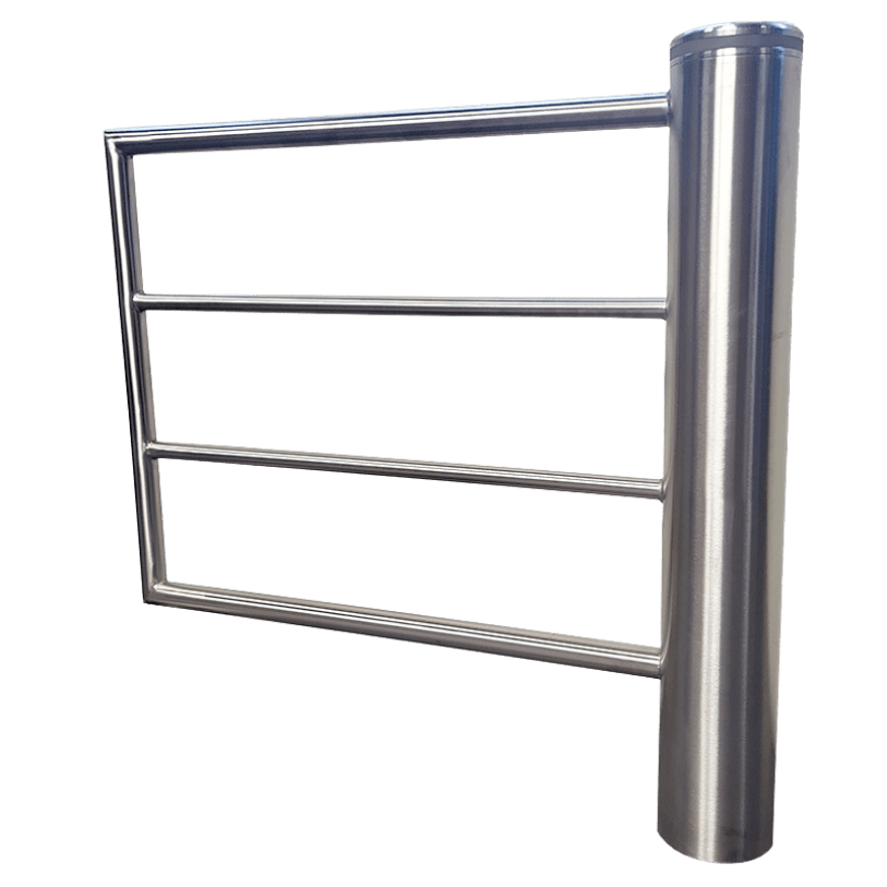 Pulse Gate - RVS - 800 mm doorgang - RVS deur
